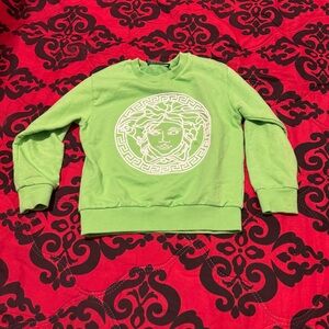 Versace Green Medusa Sweatshirt